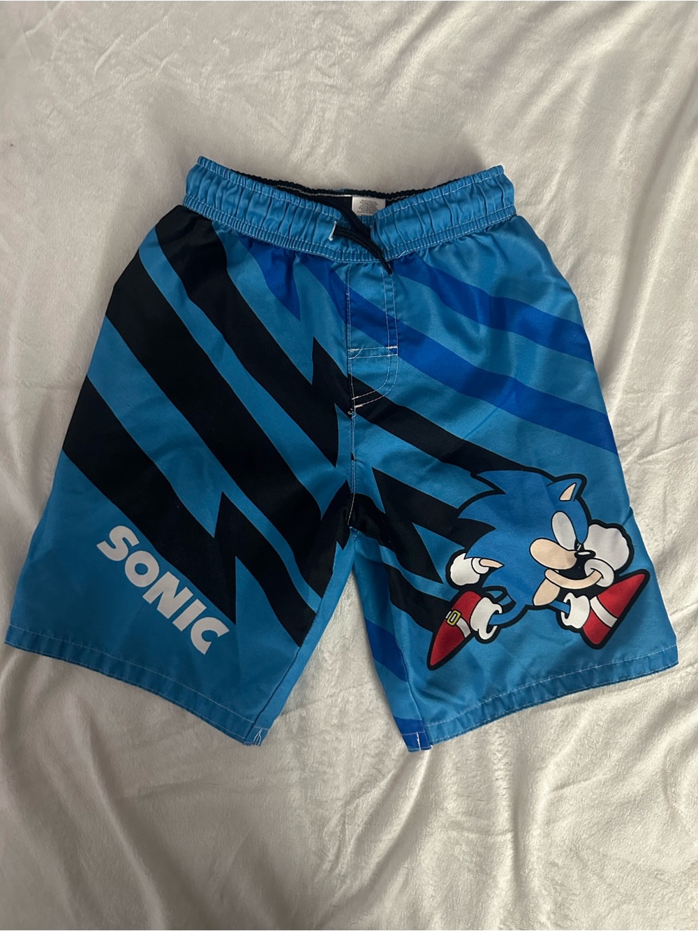 Sonic the Hedgehog Blue Boys Swim Shorts
